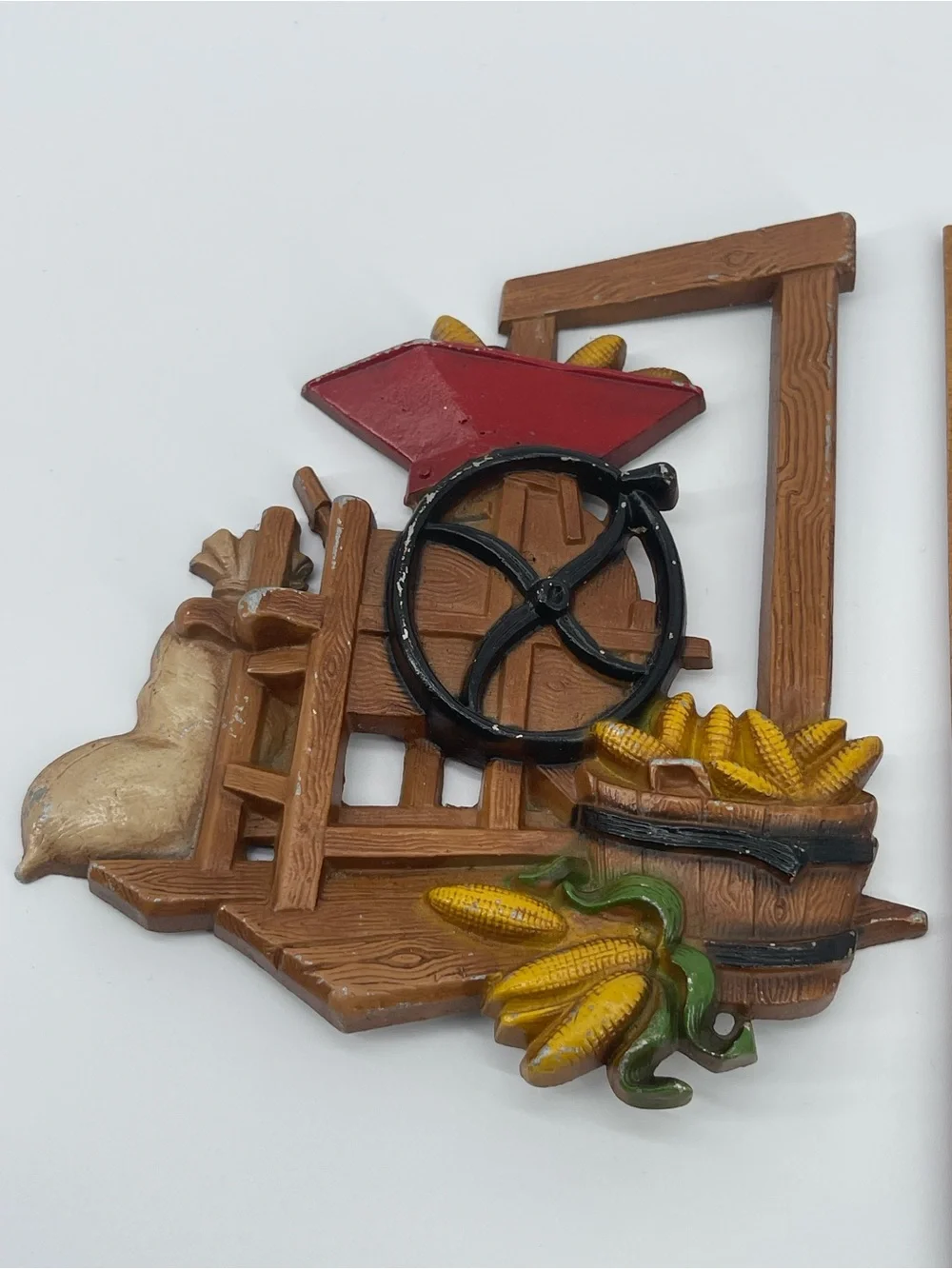 Vintage 1978 Home Co Metal Wall Hanging